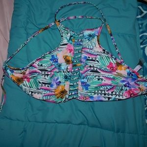 Halter bathing suit top (adult S)